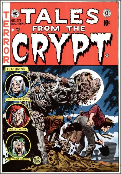 Tales From the Crypt would later become a hit HBO series from 1989-1996.