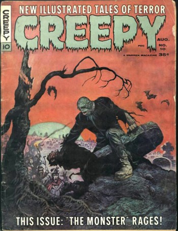 Creepy, undoubtedly inspired by its EC Comics forerunners.